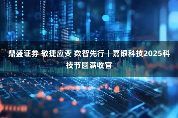 鼎盛证券 敏捷应变 数智先行丨嘉银科技2025科技节圆满收官